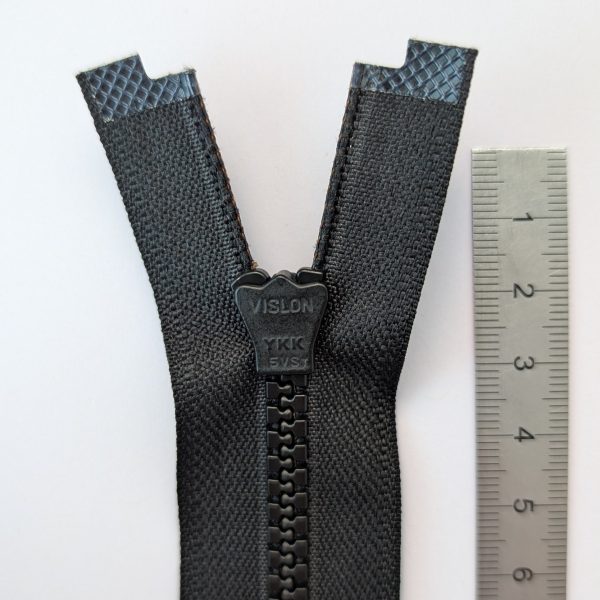 Zip YKK® Aquaguard, 5VS, Séparable, Simple curseur, 90cm – Image 2