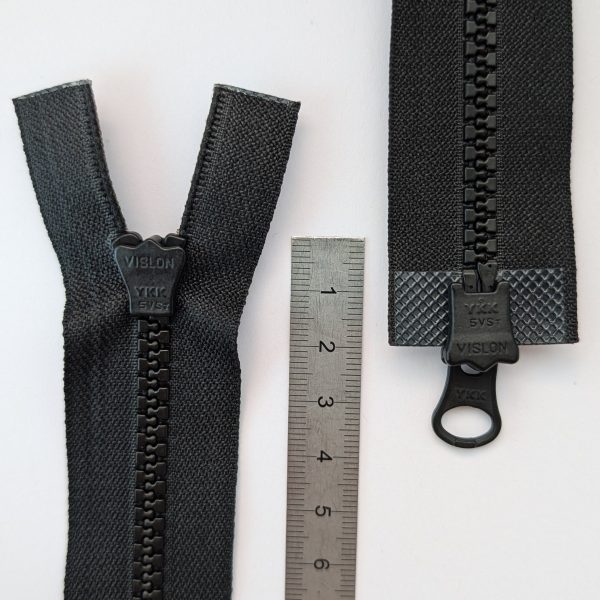 Zip YKK® Aquaguard, 5VS, Séparable, Double curseur, 90cm – Image 2