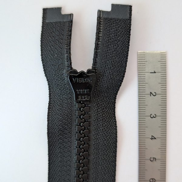 Zip YKK®, 5VS, Séparable, Simple curseur, 90cm – Image 2