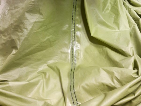 Thermosoudure sur toile de Tente (en continu)